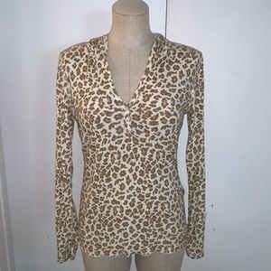 Lucy activewear leopard top